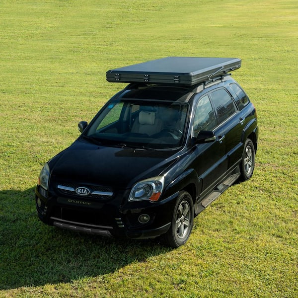 Stealth Hardshell Rooftop Tent, Aluminum, 3 Person, Black