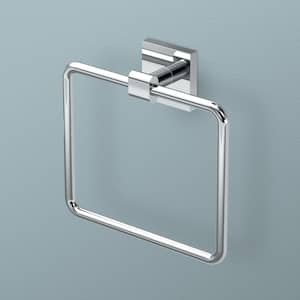 Form Towel Ring in Chrome