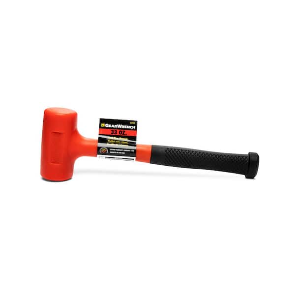 GEARWRENCH 38 Oz. One Piece Polyurethane Dead Blow Hammer with Comfort Grip