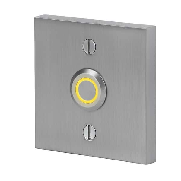 Heath Zenith Black Plastic Wireless Push Button Doorbell 91009271
