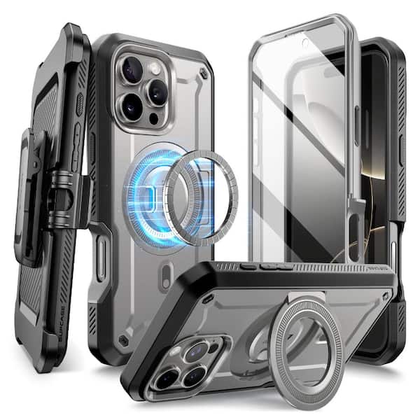 SUPCASE iPhone 16 Pro Max 6.9 inch Unicorn Beetle PRO MAG Rugged MagSafe Case-Titan Gray