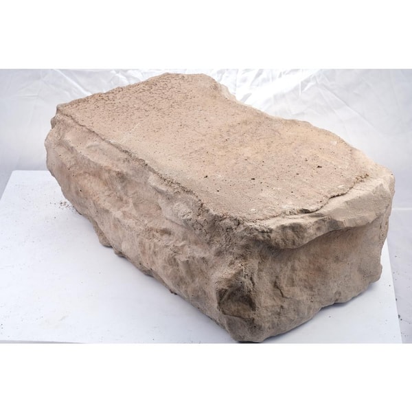 Natural Concrete Products Co Pantheon 6 in. x 16 in. x 8 in. Concrete Brown Corner Block