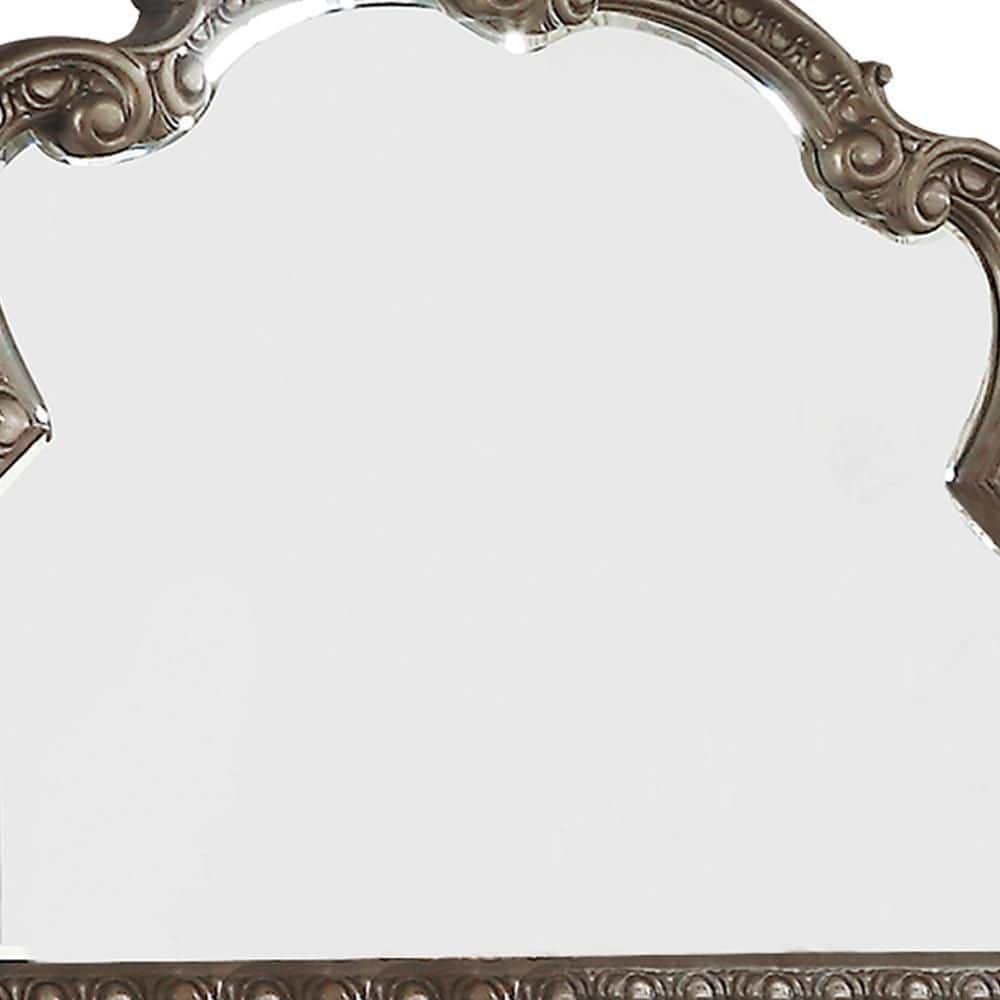 Northville Traditional Full-Length Wood Composite Mirror with Beveled Edge