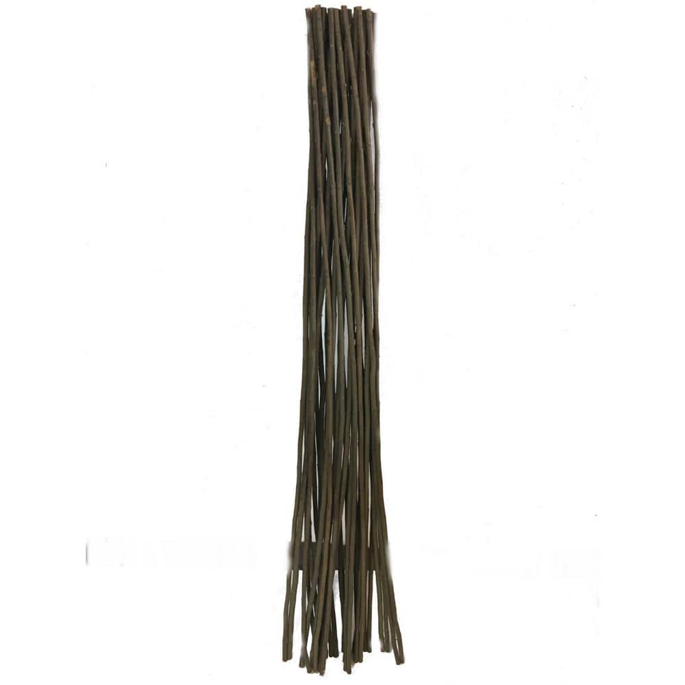Natural Willow Wood Round Tepee Trellis, 72" Height
