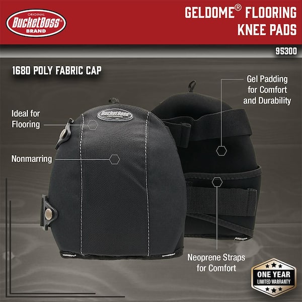GelDome Flooring Work Knee Pads (1-pair)
