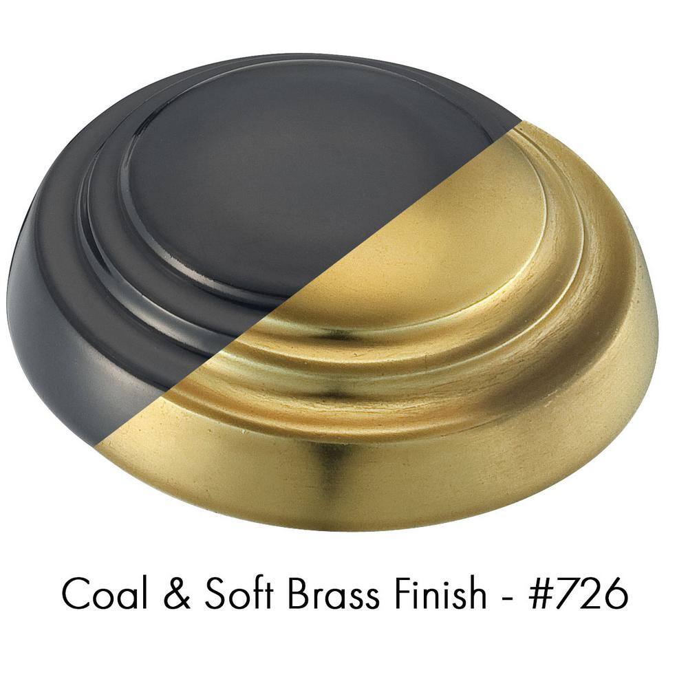 Coal and Soft Brass 8-Light Aluminum Pendant for Indoor/Outdoor Use