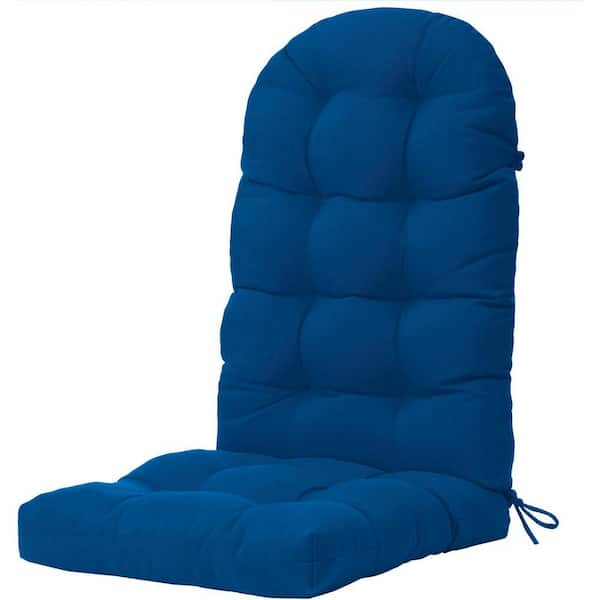 Mximu 49 in. x 20 in. x 5 in. Dark Blue Outdoor Patio Adirondack High Back Chair Cushion