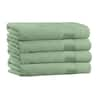 100% Cotton Quick Dry and Luxury Banana Yellow Bath Towels (Pack of 4)  54x27-BananaYellow-4pack - The Home Depot