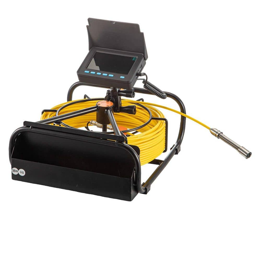 30M Cable Pipeline Inspection Sewer Camera, TFT LCD Monitor Pipe Camera Screen Waterproof IP68 Duct Inspection Camera price history on PriceWatchPro