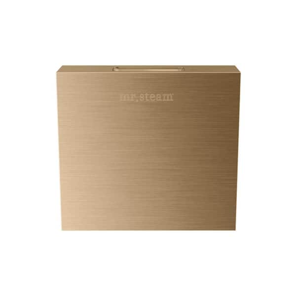 SQUARE STEAMHEAD IN BRUSHED BRONZE