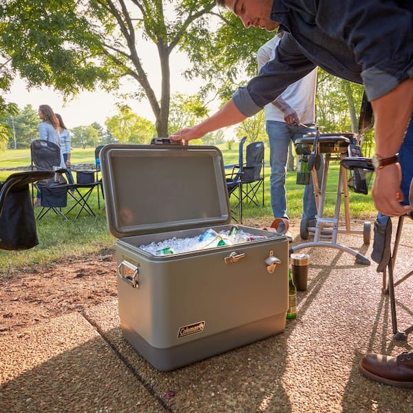 Coleman Reunion 54 qt. Steel Belted Matte Hard Cooler, Sage