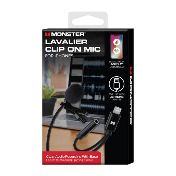 thumbnail image 2 of MiCWL Hidden Mini Lavalier Microphone For Shure Wireless Systems – TA4F Connector, Omnidirectional 2 of 2