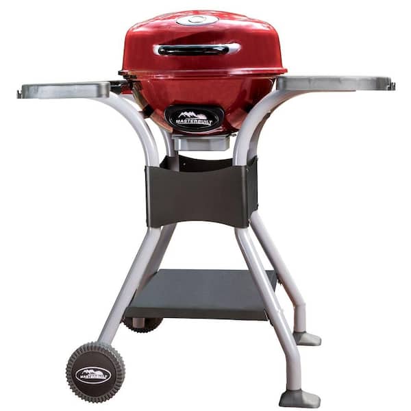 Masterbuilt Electric Patio Grill In Red, Electric Outdoor Grills At Home Depot