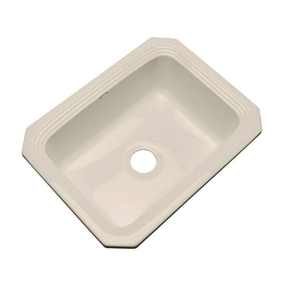 Thermocast Rochester Undermount Acrylic 25 in. Single Bowl Kitchen Sink in Candlelyght
