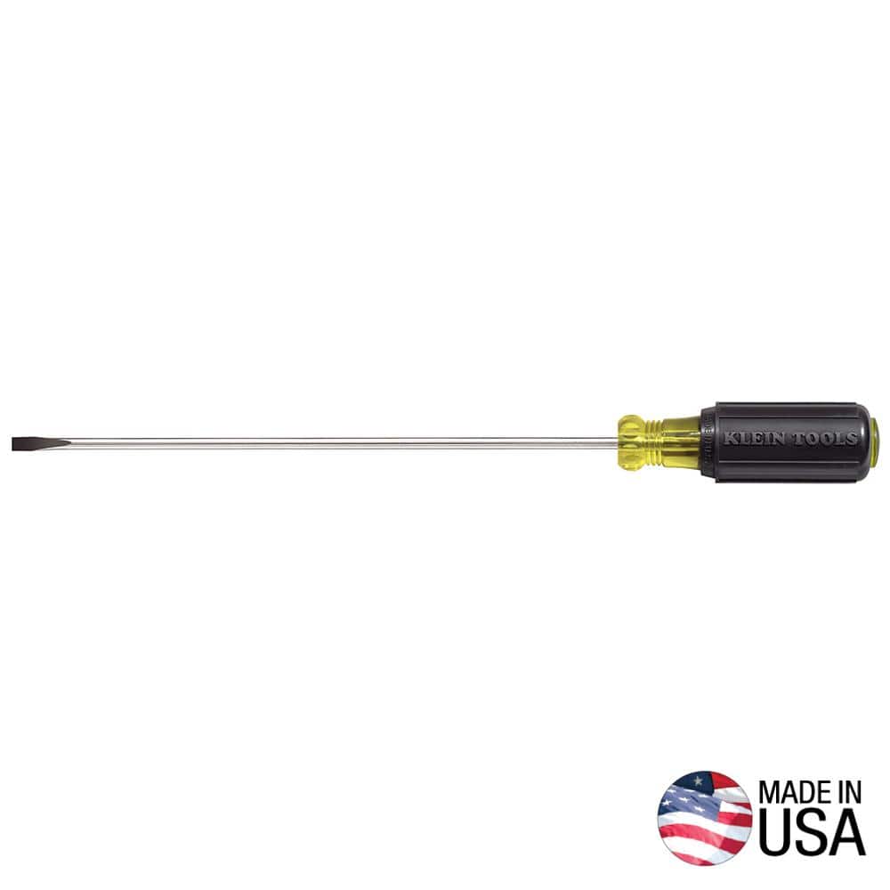 Klein Tools 3/16 in. Cabinet-Tip Flat Head Screwdriver with
