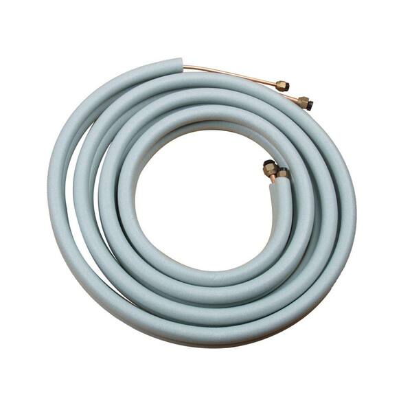 Unbranded Amvent 26 ft. Insulated Copper Line Set for 12,000 BTU Inverter Type Mini Split