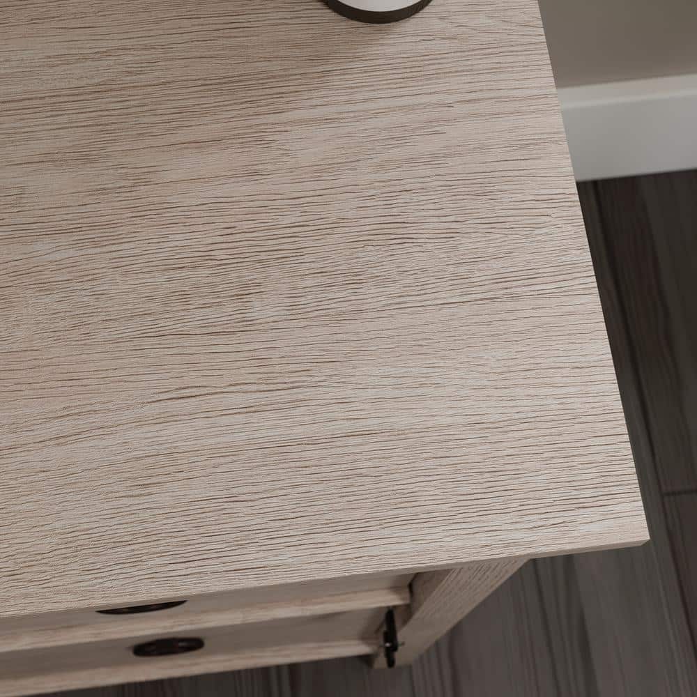 Cascade Oak 2-Drawer Lockable Lateral File Cabinet