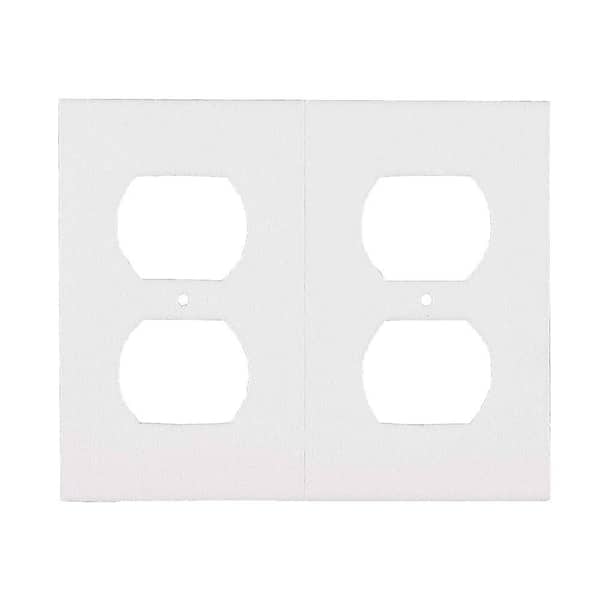 M-D Building Products Outlet Plate Sealers White Bulk 400 Pack