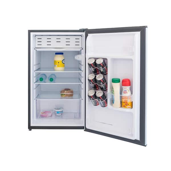 4.4 cu. ft. Mini Fridge in Stainless Look