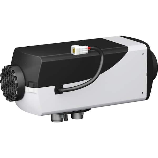 SKYSHALO 5 KW Diesel Air Heater 10 L Tank Diesel Heater 12-Volt Diesel Parking Heater Muffler with LCD Thermostat Remote Control