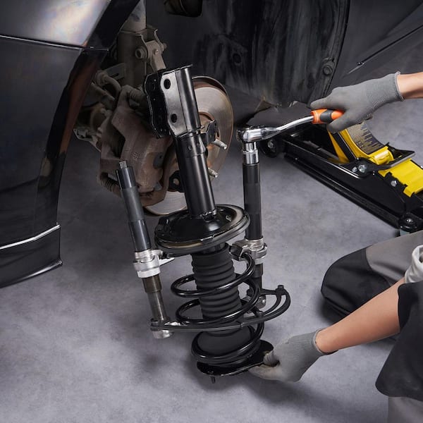 Coil Spring Compressor Tool, 2 pcs Heavy Duty Macpherson Strut Spring Compressor Set, 2646 lb. Strut Spring Compressor