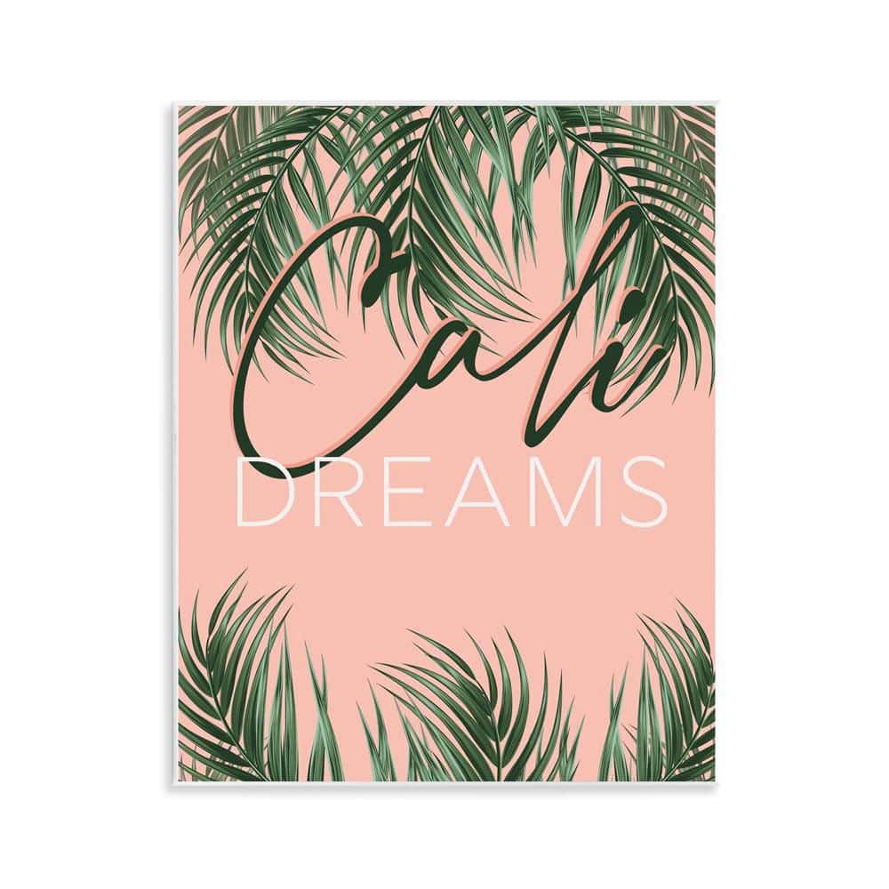 Cali Dreams on Palms by Angela Nickeas Unframed Nature Graphic Art Print 14 in. x 11 in. price history on PriceWatchPro