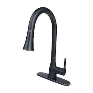 Classic Series Single-Handle Standard Kitchen Faucet in Oil Rubbed Bronze
