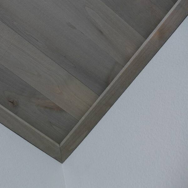 Dingewood 1 in. x 4 in. x 92 in. DriftWood Gray Alder Trim