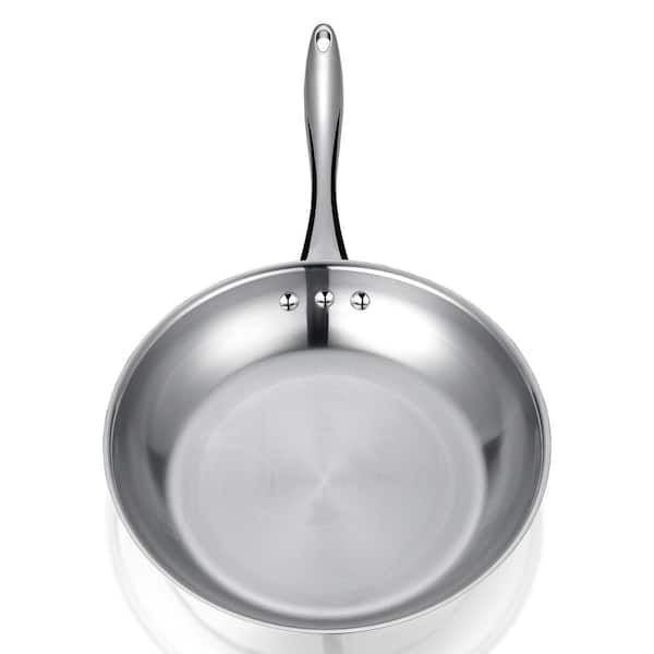 Ozeri Professional Series Stainless Steel Frying Pan by , 100