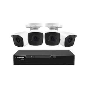 Vision Ultra HD 4K (8MP) 4 Channel 1TB DVR Wired Security Camera System with Remote Viewing and 4 Cameras