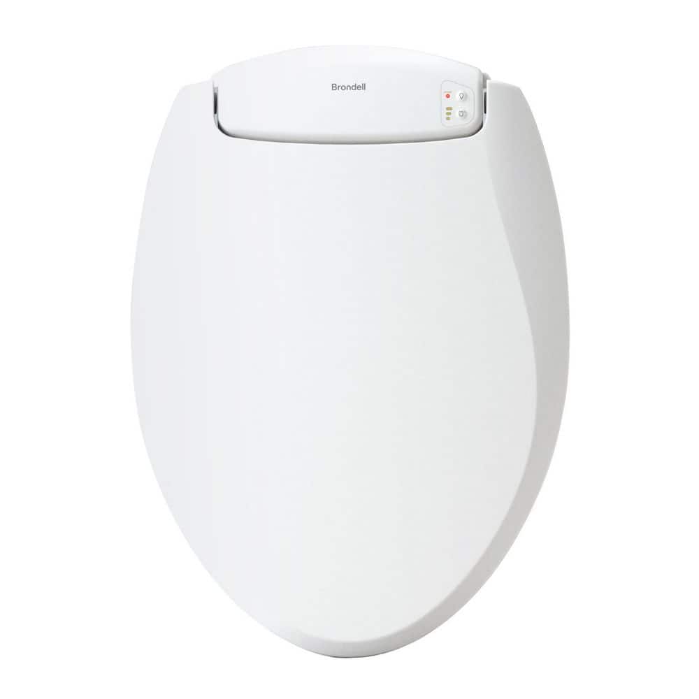 LumaWarm Heated Nightlight Elongated Closed Front Toilet Seat in White price history on PriceWatchPro