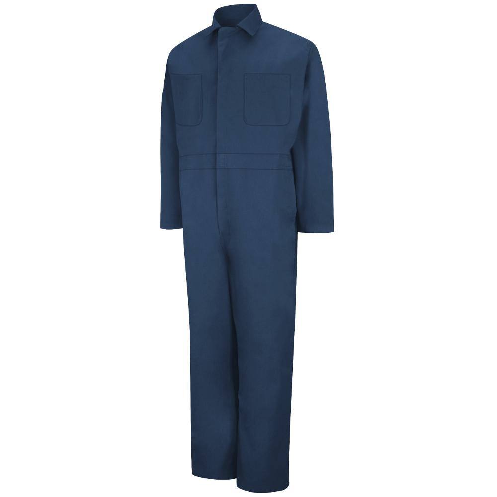 LN With Tags CT10NV4 for sale online Red Kap Twill Action Back Coveralls Navy Blue Size 48 