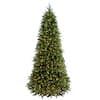 National Tree Company 9 ft. Feel Real Jersey Frasier Fir Slim Hinged ...