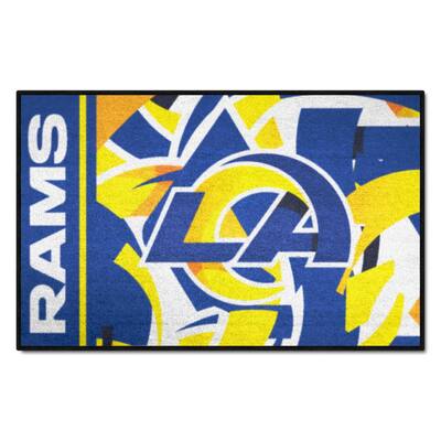 : FANMATS 5815 New York Jets Starter Mat Accent Rug - 19in. x  30in. | Sports Fan Home Decor Rug and Tailgating Mat - Jets Helmet Logo :  Car