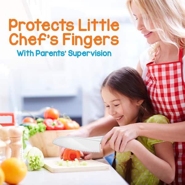 Kids Nylon Knife Set - For Small Hands