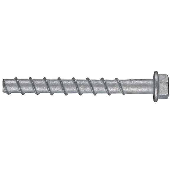 Hilti 1/2 in. x 6 in. Hex Head KH-EZ Corrosion-Resistant Coating Screw Anchor for Concrete and Masonry (25-Piece)