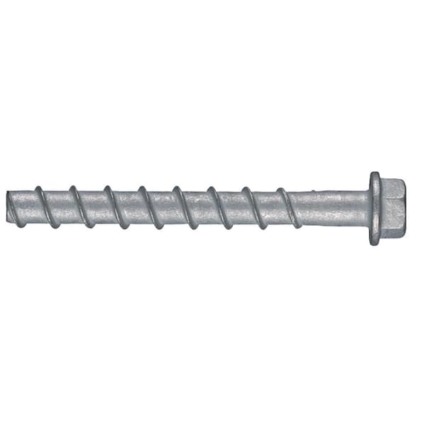 3/8 in. x 4 in. Hex Head KH-EZ Corrosion-Resistant Coating Screw Anchor for Concrete and Masonry (50-Piece)