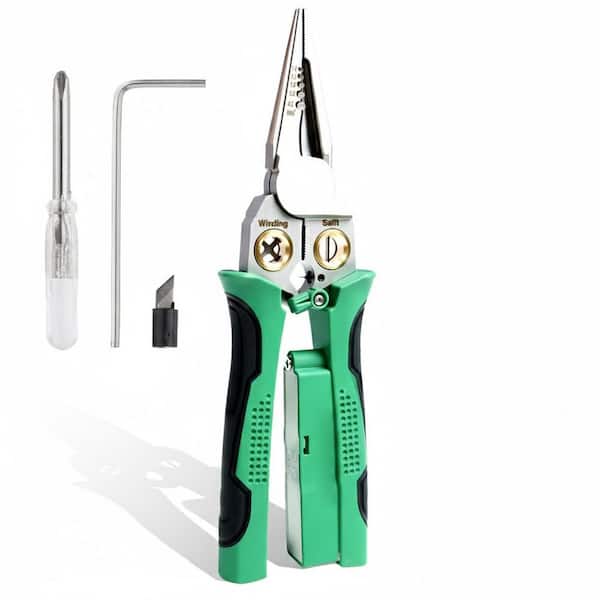 Vrbgify Wire Stripper for Drill 6-14 AWG 1/4 Hex Shank Wire