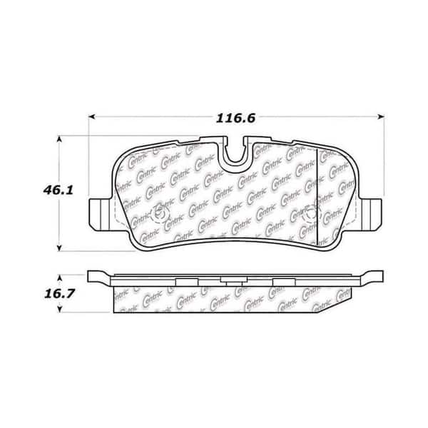 Centric Parts Disc Brake Pad Set