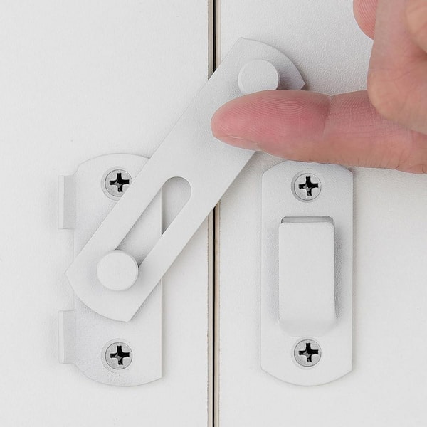 5 Sets Stainless Steel Gate Latch Flip Safety Door Bolt Lock Matte Black Finish Rust-Resistant 5 Sets Stainless Steel Gate Latch Flip Safety Door Bolt Lock Matte Black Finish Rust-Resistant