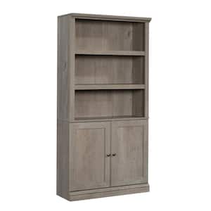 Mystic Oak 5-Shelf Bookcase with Doors