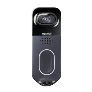Wired Black Answer DualCam Video Door Bell