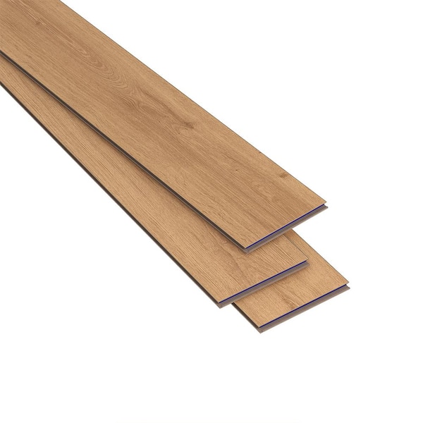 TrafficMaster - Rockwood Oak 7 mm T x 7.64 in. W Laminate Wood Flooring (24.17 sqft/case)