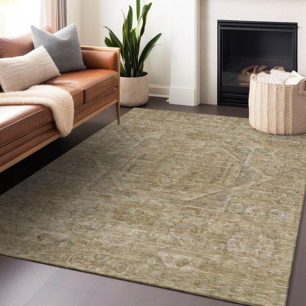 Ralph、ラコステ、ダントン Addison Rugs Chantille Machine Washable Indoor/Outdoor Abstract
