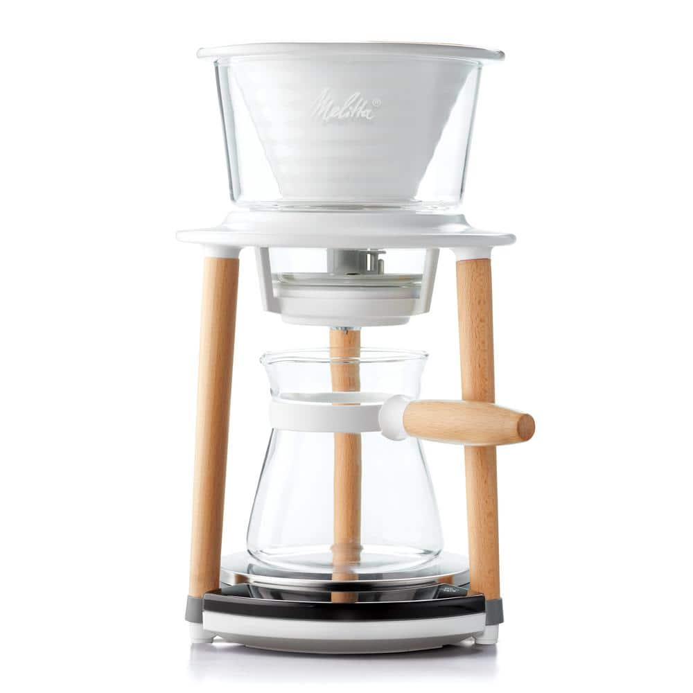 Melitta Senz V 2-Cup Pour-Over White Coffee Maker MSP002WULWH0 - The ...