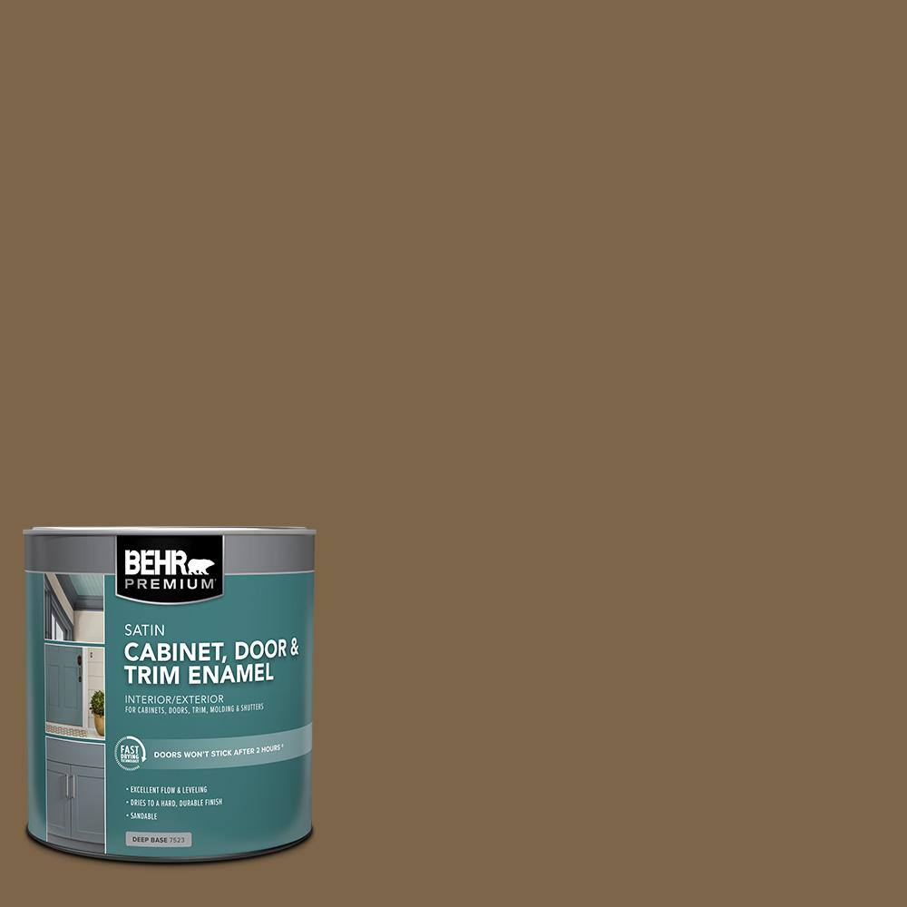 BEHR PREMIUM 1 qt. #PPU4-19 Arts and Crafts Satin Enamel Interior ...