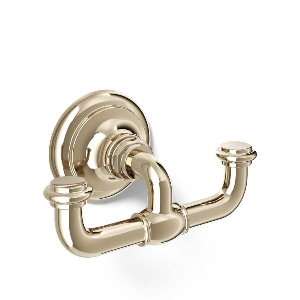 KOHLER Artifacts J-Hook Double Robe/Towel Hook in Vibrant French