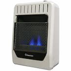 ProCom Heating 10,000 BTU Vent Free Blue Flame Natural Gas Space Heater ...