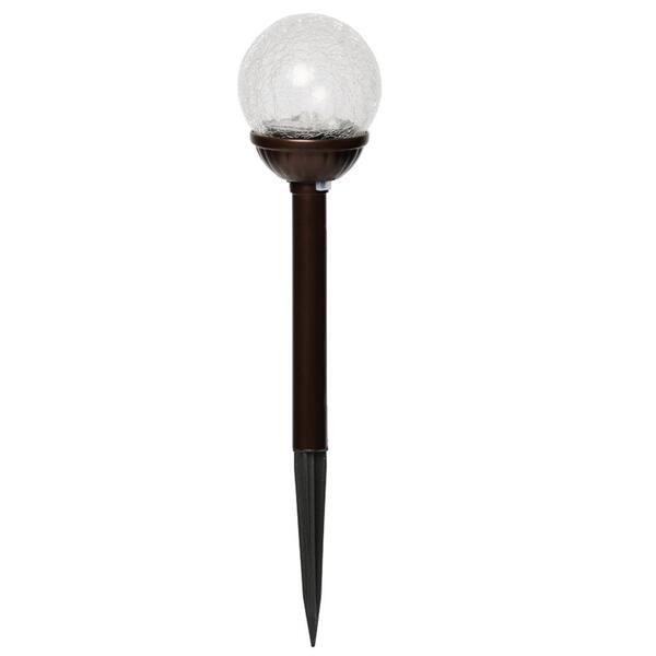 Hampton Bay Bronze Outdoor Integrated LED Landscape Path Light (6-Pack)