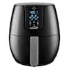 BLACK+DECKER Digital Air Fryer, 5 Liter, 1500 Watt, Black - AF550